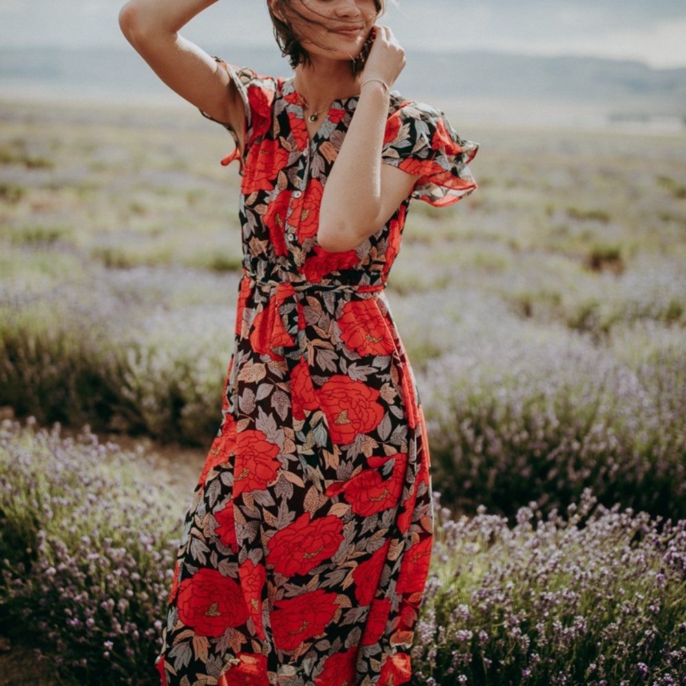 Piper & Scoot midi Dress